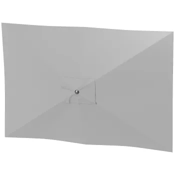 Outsunny Copertina de Rezerva pentru Umbrela cu Ventilatie in Partea Superioara, 300x200 cm, Verde | Aosom Romania imagine