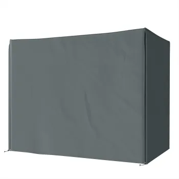 Outsunny Husa pentru balansoar Hollywood 3 locuri, impermeabila, husa de protectie pentru balansoar, tesatura Oxford 220 x 125 x 172 cm, gri | Aosom Romania imagine