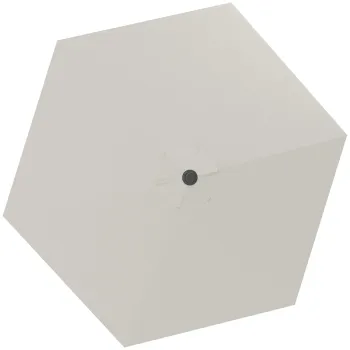 Outsunny Invelis de Schimb pentru Umbrela cu Orificii de Aerisire, O300 cm, Alb Crem | Aosom Romania imagine