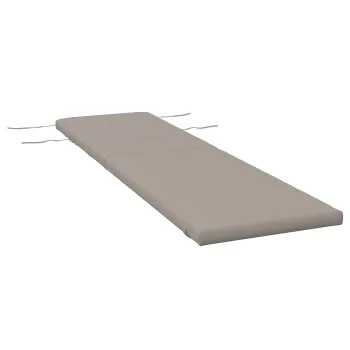 Outsunny Perna de terasa pentru sezlongul de exterior, Perna de terasa pentru sezlong cu tetiera si legaturi, Perne inlocuitoare pentru sezlong, rezistente la apa, Gri inchis imagine