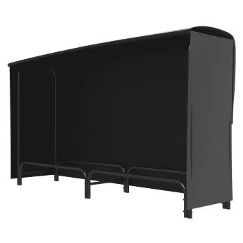 Outsunny Raft pentru lemne cu husa Oxford 600D de metal robust reglabil sarcina 200 kg pentru interior exterior 180x36x99 cm Negru | Aosom Romania imagine