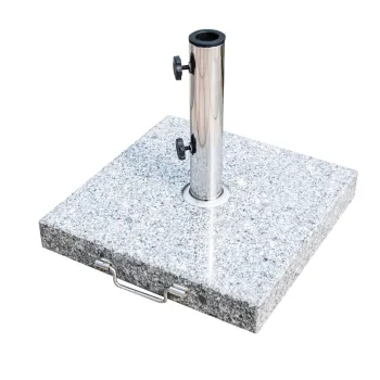 Outsunny Suport Baza Pentru Umbrela de Gradina in Marmura 29kg, 42x42x36cm imagine