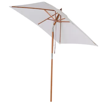 Outsunny Umbrela de Gradina care se Inclina 2x1.5m, Bej | Aosom ro imagine