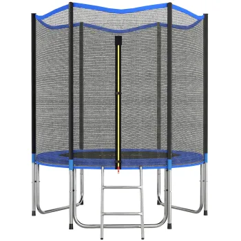 SPORTNOW trambulina elastica, trambulina, covor elastic, trambulina elastica de gradina, trambulina cu plasa | Aosom Romania imagine