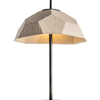 STONES Lampa de masa O.37cm X O.37cm H. 60cm | Aosom Romania imagine