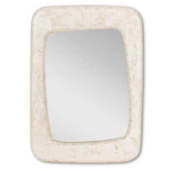 STONES Oglinda de perete (90 x 65 cm) H. 3.5cm | Aosom Romania imagine