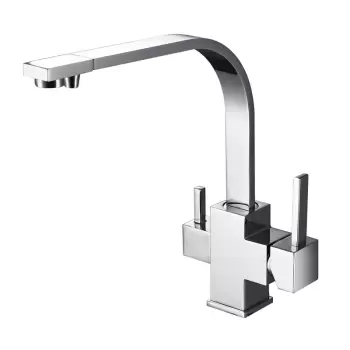 Baterie cu 3 cai Waterline finisaj Cromat sau Negru mat 3KSA9 imagine