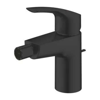 Baterie bideu monocomanda Grohe Eurosmart S negru mat imagine