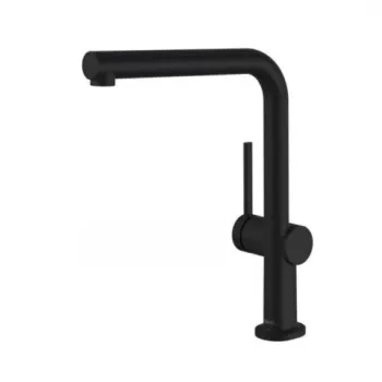 Baterie bucatarie cu dus extractibil Hansgrohe Talis M54 270 negru mat imagine