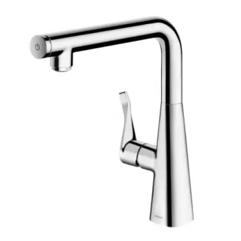 Baterie bucatarie Hansgrohe Metris Select M71 monocomanda crom-lucios imagine