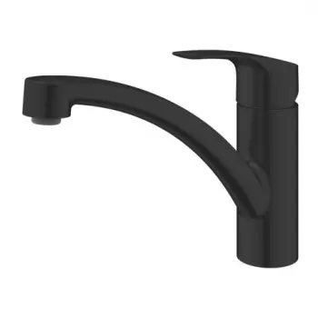 Baterie bucatarie monocomanda Grohe Eurosmart negru mat imagine