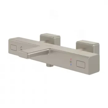 Baterie cada-dus Villeroy&Boch Angular termostatata, nichel periat imagine
