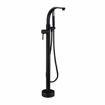 Baterie cada freestanding Besco Decco II negru mat imagine