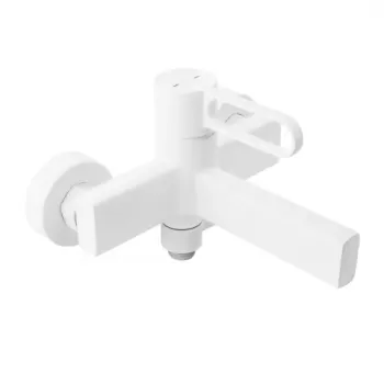 Baterie cada si dus FDesign Zaffiro alb mat monocomanda imagine