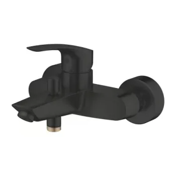 Baterie cada si dus Grohe Eurosmart monocomanda negru mat imagine