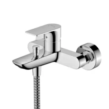 Baterie cada si dus Hansgrohe Rebris E, culoare crom imagine