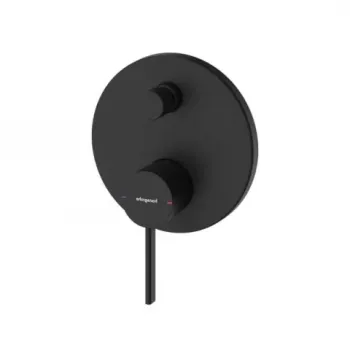 Baterie cada si dus Hansgrohe Zesis S, montaj incastrat, negru mat imagine