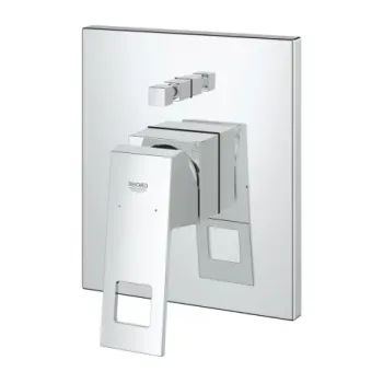 Baterie cada si dus incastrata Grohe Eurocube crom lucios imagine