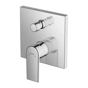 Baterie cada si dus incastrata Hansgrohe Vernis Shape crom lucios imagine