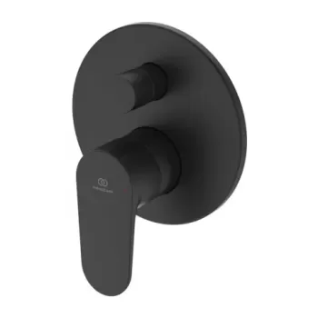 Baterie cada si dus incastrata Ideal Standard Cerafine O negru mat monocomanda imagine
