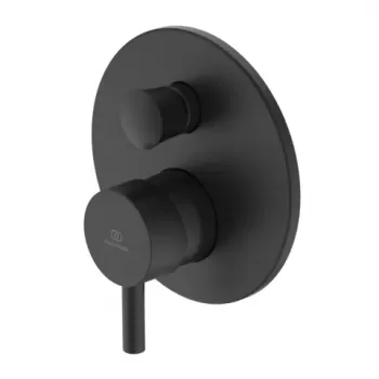 Baterie cada si dus incastrata Ideal Standard Ceraline negru mat monocomanda imagine