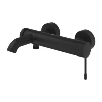 Baterie cada si dus monocomanda Grohe Essence negru mat Phantom Black imagine