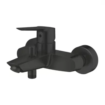Baterie cada si dus monocomanda Grohe Start negru mat imagine