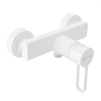 Baterie dus FDesign Zaffiro alb mat monocomanda imagine