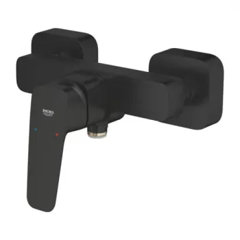 Baterie dus Grohe Cubeo monocomanda negru mat imagine