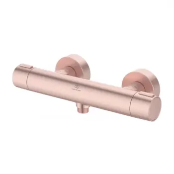 Baterie dus Ideal Standard Alu+ termostatata rose mat din aluminiu imagine
