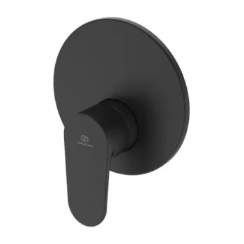 Baterie dus incastrata Ideal Standard Cerafine O negru mat monocomanda imagine
