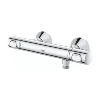 Baterie dus termostatata Grohe Grohtherm 500 finisaj crom lucios imagine