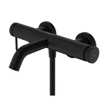 Baterie Hansgrohe Tecturis S cada-dus incastrata negru imagine