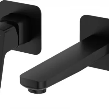 Baterie lavoar cu montaj ingropat Deante Blur, negru imagine