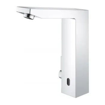 Baterie lavoar cu senzor Grohe Eurocube E cu alimentare baterie crom lucios imagine