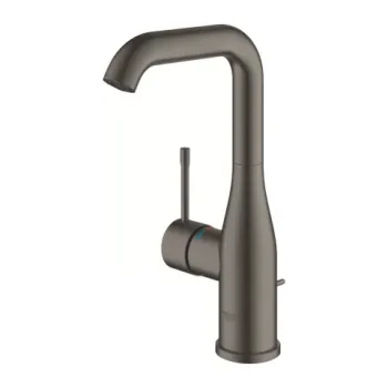 Baterie lavoar cu ventil Pop-Up Grohe Essence L antracit periat Hard Graphite imagine
