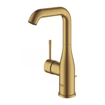 Baterie lavoar cu ventil Pop-Up Grohe Essence L auriu periat Cool Sunrise imagine