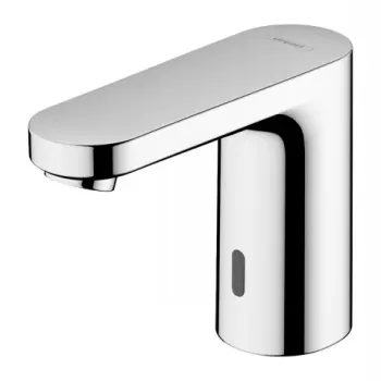 Baterie lavoar electronica Hansgrohe Vernis Blend crom lucios alimentare cu baterie imagine