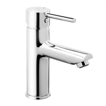 Baterie lavoar FDesign Flusso crom lucios monocomanda cu ventil imagine
