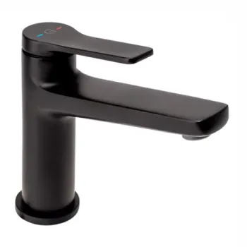 Baterie lavoar FDesign Seppia negru mat monocomanda imagine