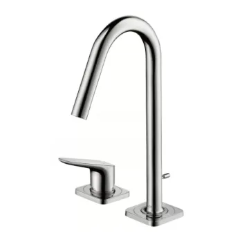 Baterie lavoar Hansgrohe Axor Citterio M cu ventil crom lucios imagine