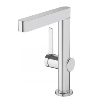 Baterie lavoar Hansgrohe Finoris 230 cu pipa pivotanta si ventil crom imagine
