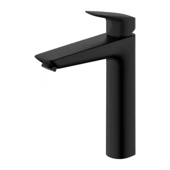 Baterie lavoar Hansgrohe Logis 190 monocomanda negru mat imagine