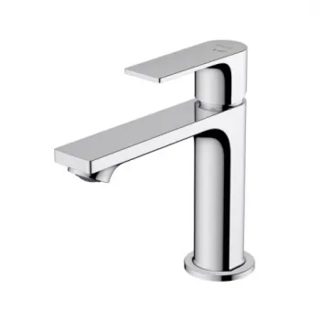 Baterie lavoar Hansgrohe Rebris E cu ventil crom lucios imagine