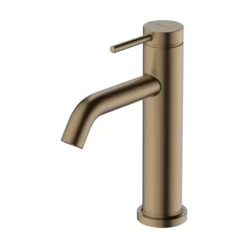 Baterie lavoar Hansgrohe Tecturis S bronz periat imagine