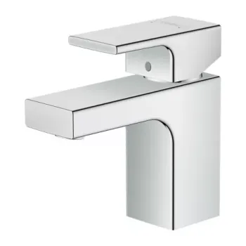 Baterie lavoar Hansgrohe Vernis Shape 70 crom lucios cu ventil imagine