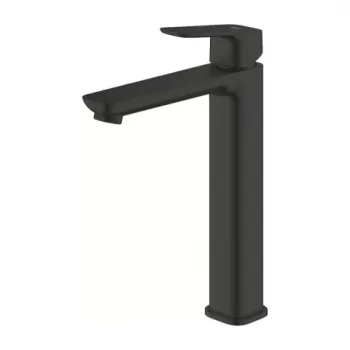 Baterie lavoar inalta Grohe Cubeo XL monocomanda negru mat imagine