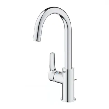 Baterie lavoar inalta Grohe Eurosmart L pipa pivotanta crom lucios imagine