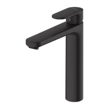 Baterie lavoar inalta Hansgrohe Vernis Blend 190 negru mat monocomanda imagine