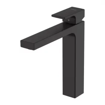 Baterie lavoar inalta Hansgrohe Vernis Shape 190 negru mat monocomanda imagine